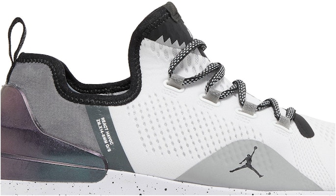 Jordan React Havoc 防滑耐磨 低筒 跑步鞋 男款 黑灰白 Order Jordan React Havoc 防滑耐磨 低筒 跑步鞋 男款 黑灰白