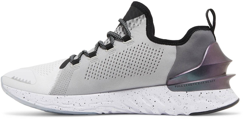 Jordan React Havoc 防滑耐磨 低筒 跑步鞋 男款 黑灰白 Lookbook Jordan React Havoc 防滑耐磨 低筒 跑步鞋 男款 黑灰白