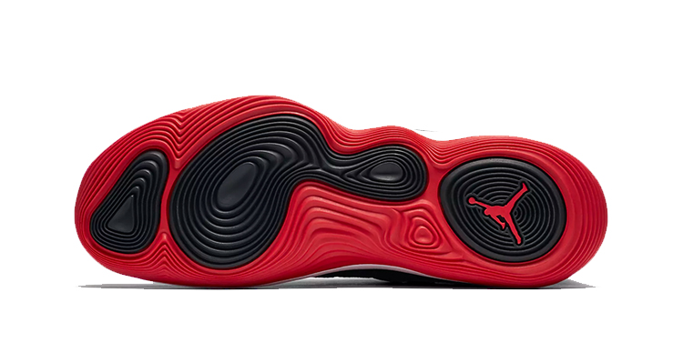 Shop 에어 조던 리액트 슈퍼 플라이 2017 '블랙/레드' AA5637-024
