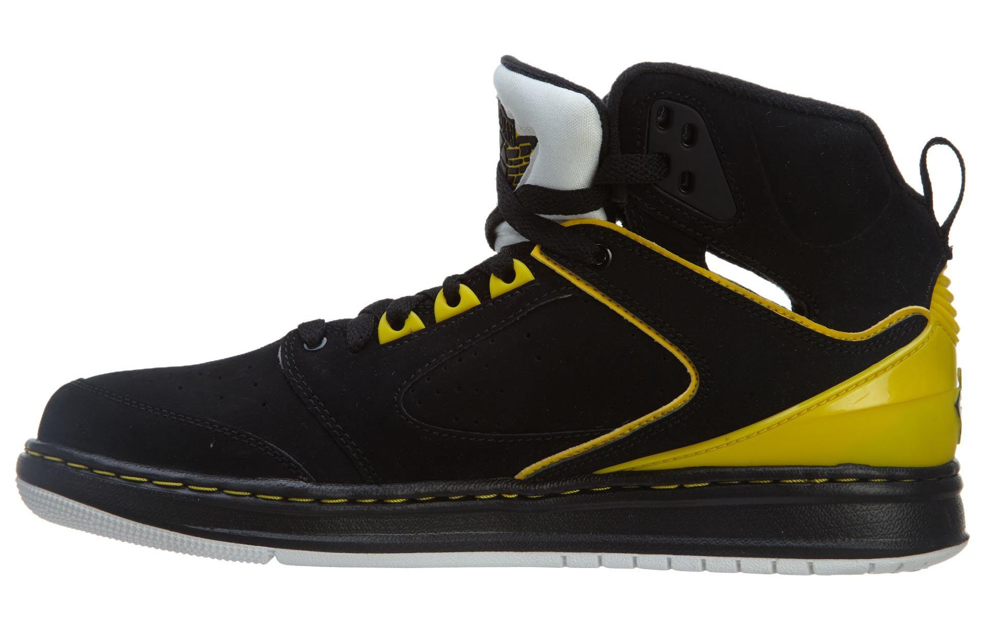 Air Jordan Sixty Club Black/Black ‘Yellow ‘Metallic Silver 535790-050