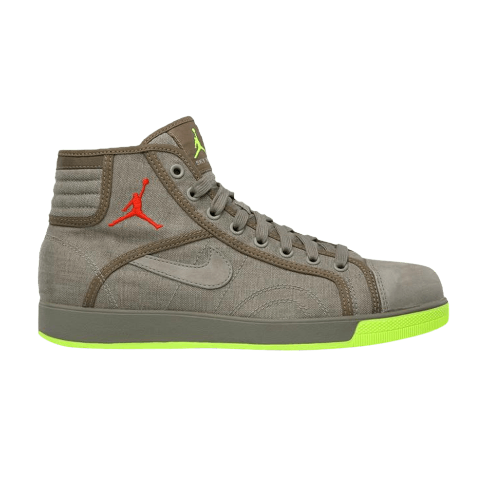 Air Jordan Sky High Canvas 'Grit Volt' 407282-201