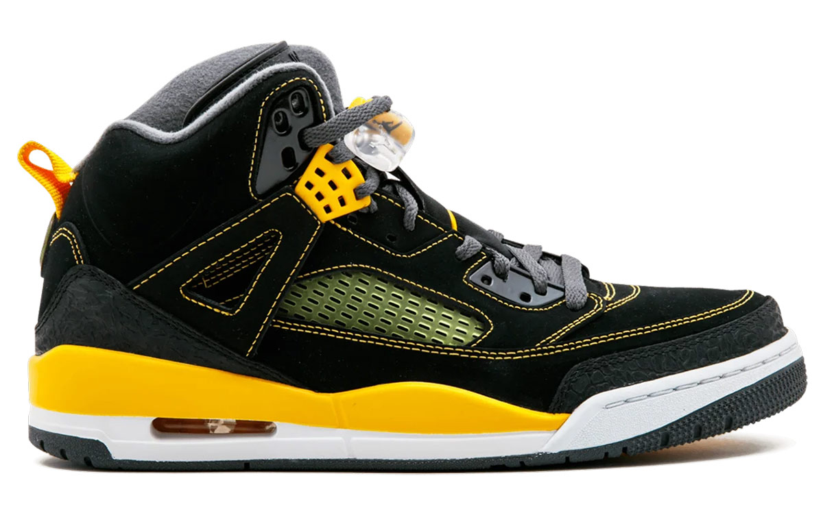 Order エアジョーダンスパイジーク "黒×ユニバーシティゴールド" 315371-030