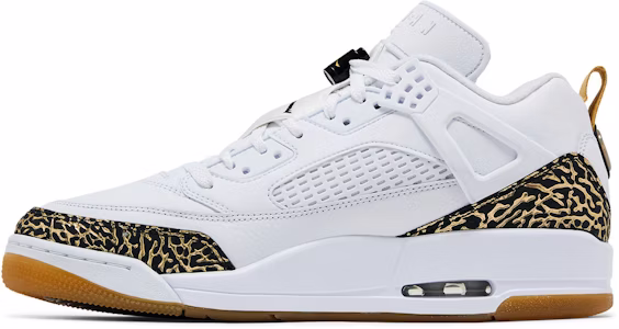 Air Jordan Spizike Low '白黑金属金' HJ9019-100 Lookbook Air Jordan Spizike Low '白黑金属金' HJ9019-100