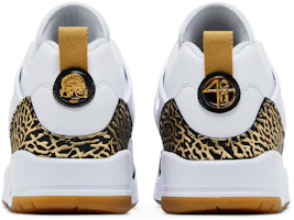 Air Jordan Spizike Low 'Putih Hitam Emas Metalik' HJ9019-100 Details for Air Jordan Spizike Low 'Putih Hitam Emas Metalik' HJ9019-100