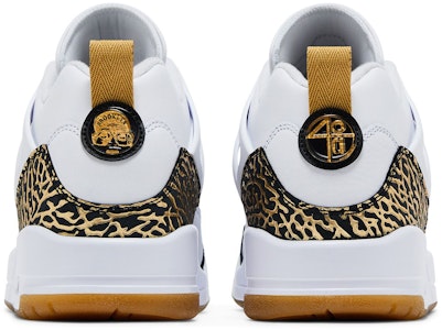 Air Jordan Spizike Low '白黑金属金' HJ9019-100 Details for Air Jordan Spizike Low '白黑金属金' HJ9019-100