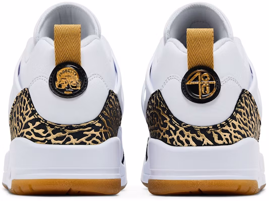 Air Jordan Spizike Low 'Putih Hitam Emas Metalik' HJ9019-100 Details for Air Jordan Spizike Low 'Putih Hitam Emas Metalik' HJ9019-100