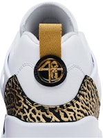 Air Jordan Spizike Low 'Putih Hitam Emas Metalik' HJ9019-100 Sizing Air Jordan Spizike Low 'Putih Hitam Emas Metalik' HJ9019-100