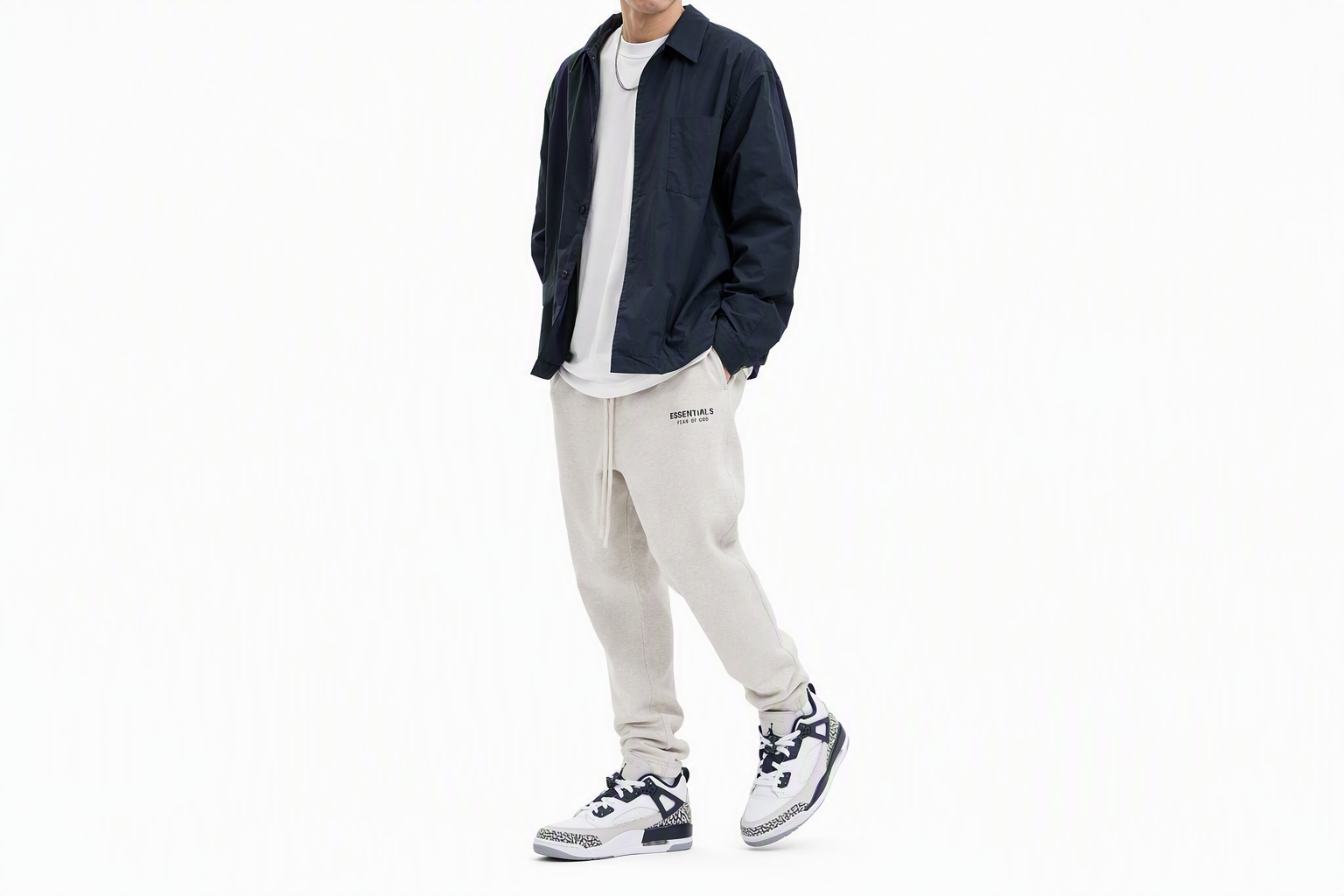 Order 에어 조던 스파이크 로우 화이트 뉴트럴 그레이 앤트러사이트 미드나잇 네이비 FQ1759-140