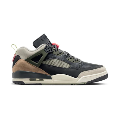 Jordan Spizike Low Anthracite Mango Cargo Khaki