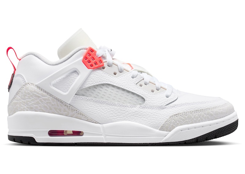 Air Jordan Spizike Low White Bright Crimson IQ0305-100