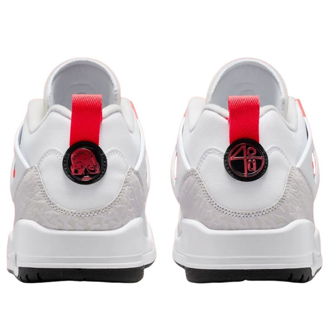 Shop Air Jordan Spizike Low 白色亮紅配色款 IQ0305-100