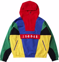 Air Jordan Sport DNA Half-Zip Colorful Loose Woven Hoodie Jacket Men CD5729-480 Air Jordan Sport DNA Half-Zip Colorful Loose Woven Hoodie Jacket Men CD5729-480