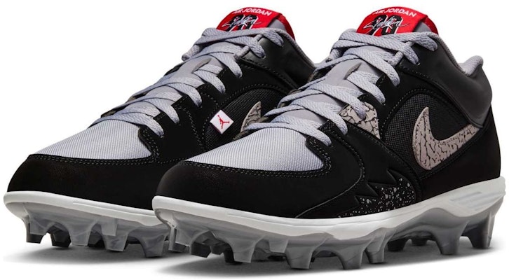 Air Jordan Stadium 90 Cleat 'Black Cement' HQ0210-060 Lookbook Air Jordan Stadium 90 Cleat 'Black Cement' HQ0210-060