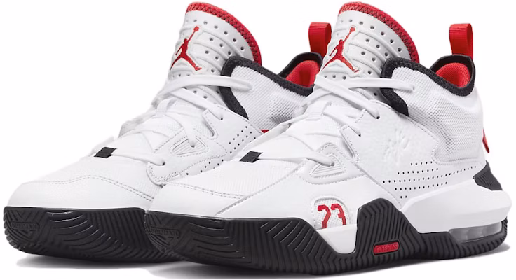 Air Jordan Stay Loyal 2 'Putih Universiti Merah' DQ8401-106 Lookbook Air Jordan Stay Loyal 2 'Putih Universiti Merah' DQ8401-106