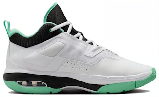 喬丹 Stay Royale 3 減震耐磨 中幫 復古籃球鞋 男款 黑白綠 Order 喬丹 Stay Royale 3 減震耐磨 中幫 復古籃球鞋 男款 黑白綠