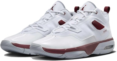 喬丹Stay Loyal 舒適多功能 皮革纖維耐磨透氣防滑 低筒 休閒跑步鞋 男款 白紅 Lookbook 喬丹Stay Loyal 舒適多功能 皮革纖維耐磨透氣防滑 低筒 休閒跑步鞋 男款 白紅