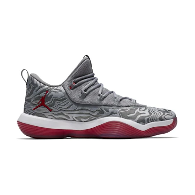 Jordan Super.Fly 2017 'Wolf Grey Gym Red'