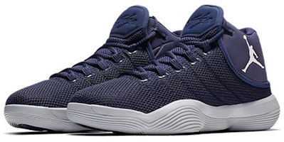 Air Jordan Super.Fly 2017 PFX 'Midnight Navy White Pure Platinum' Lelaki AH8380-401 Lookbook Air Jordan Super.Fly 2017 PFX 'Midnight Navy White Pure Platinum' Lelaki AH8380-401