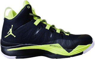 Air Jordan Super.Fly 2 'Black Venom Green' 599945-032 Air Jordan Super.Fly 2 'Black Venom Green' 599945-032