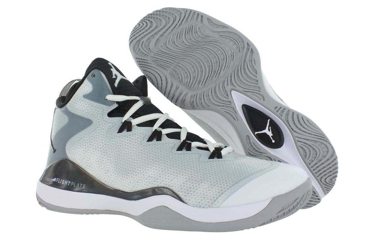 Shop Air Jordan Super.Fly 3 Blanc/Noir ''Gris Loup'' 684933-103