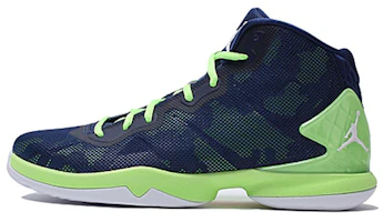 Air Jordan Super.Fly 4 'Insignia Blue Ghost Green' 801553-405 Air Jordan Super.Fly 4 'Insignia Blue Ghost Green' 801553-405