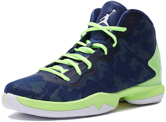Air Jordan Super.Fly 4 'Insignia Blue Ghost Green' 801553-405 Lookbook Air Jordan Super.Fly 4 'Insignia Blue Ghost Green' 801553-405