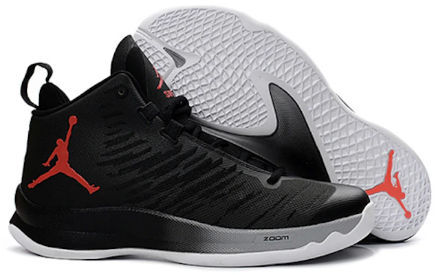 Air Jordan Super Fly 5 'Black Grey' 850700-004 Lookbook Air Jordan Super Fly 5 'Black Grey' 850700-004