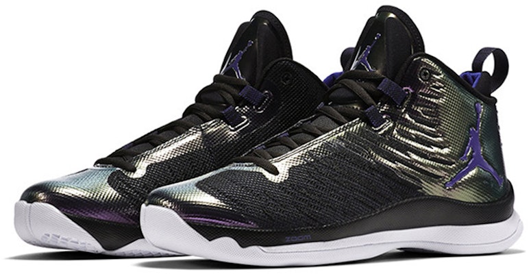 Air Jordan Super Fly 5 X '黑色' 850700-012 Lookbook Air Jordan Super Fly 5 X '黑色' 850700-012