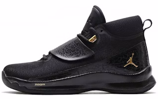 Air Jordan Super Fly 5 PO X /Gold 'Black' 914478-015 Air Jordan Super Fly 5 PO X /Gold 'Black' 914478-015
