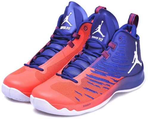 Air Jordan Super.Fly 5 x 'Blue red' 850700-404 Lookbook Air Jordan Super.Fly 5 x 'Blue red' 850700-404