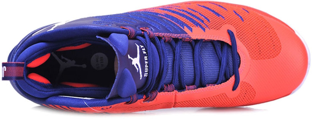 Air Jordan Super.Fly 5 x 'Blue red' 850700-404 Shop Air Jordan Super.Fly 5 x 'Blue red' 850700-404