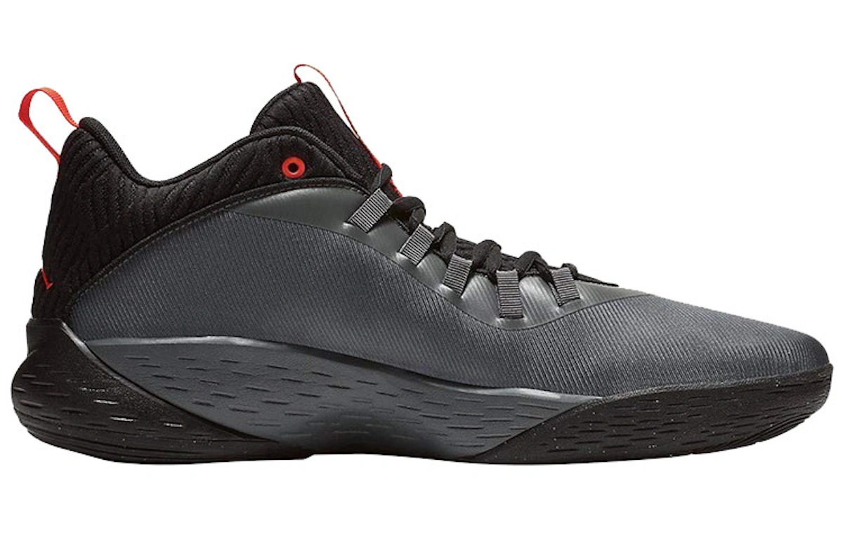 Air Jordan Super.Fly MVP Iron Grey Black Bright Crimson