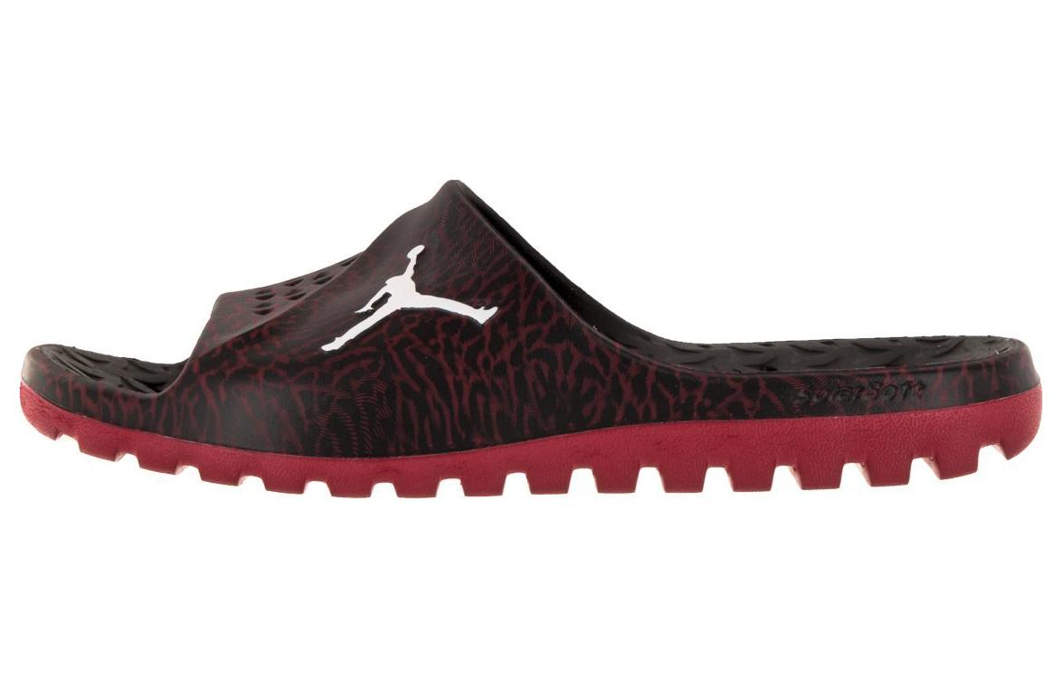 Air Jordan Super.Fly Slides Black/Red 842400-021