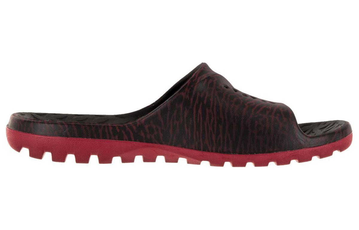 Order Air Jordan Super.Fly Slides Schwarz/Rot 842400-021