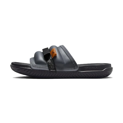 Jordan Super Play Slide 'Grey Gold Amber'