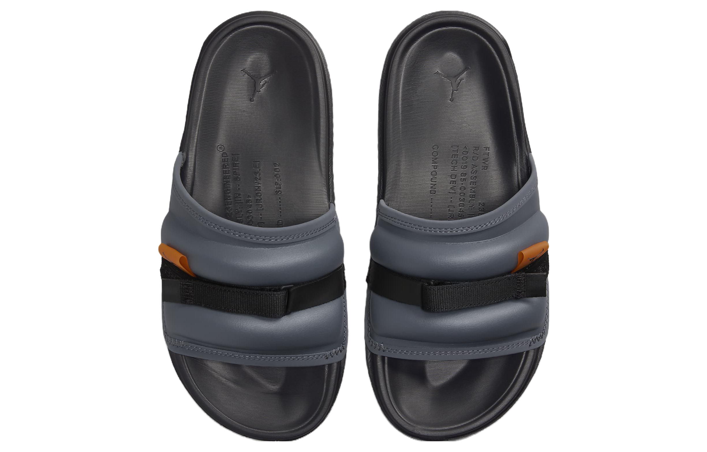 Lookbook Air Jordan Super Play Slide 'Kelabu Emas Amber' DM1683-003