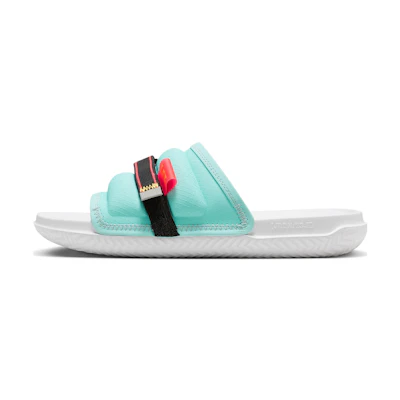 Jordan Super Play Slide 'Island Green Laser Orange'