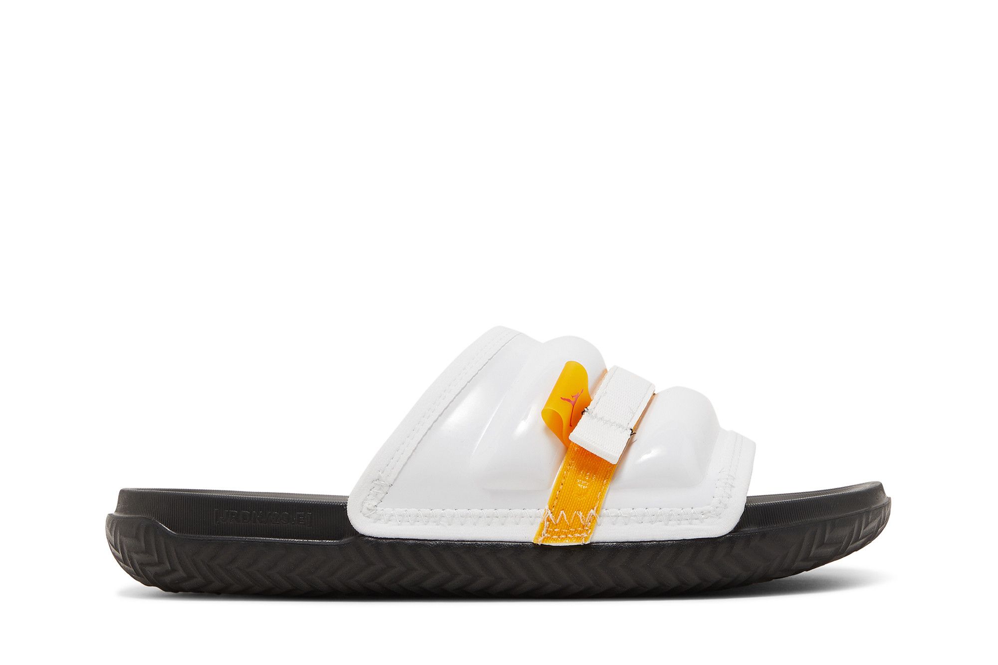 Air Jordan Super Play Slide White/Taxi Black Fire Red' DM1683-170