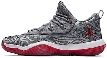 Air Jordan SuperFly 2017 Low 'Grey Red' AJ2664-004 Air Jordan SuperFly 2017 Low 'Grey Red' AJ2664-004