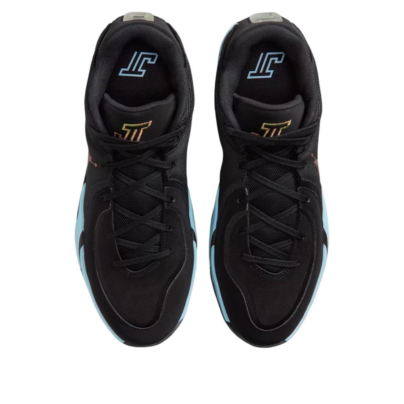 Lookbook Air Jordan Tatum 4 ''Hitam Ice Blue'' HQ4614-004