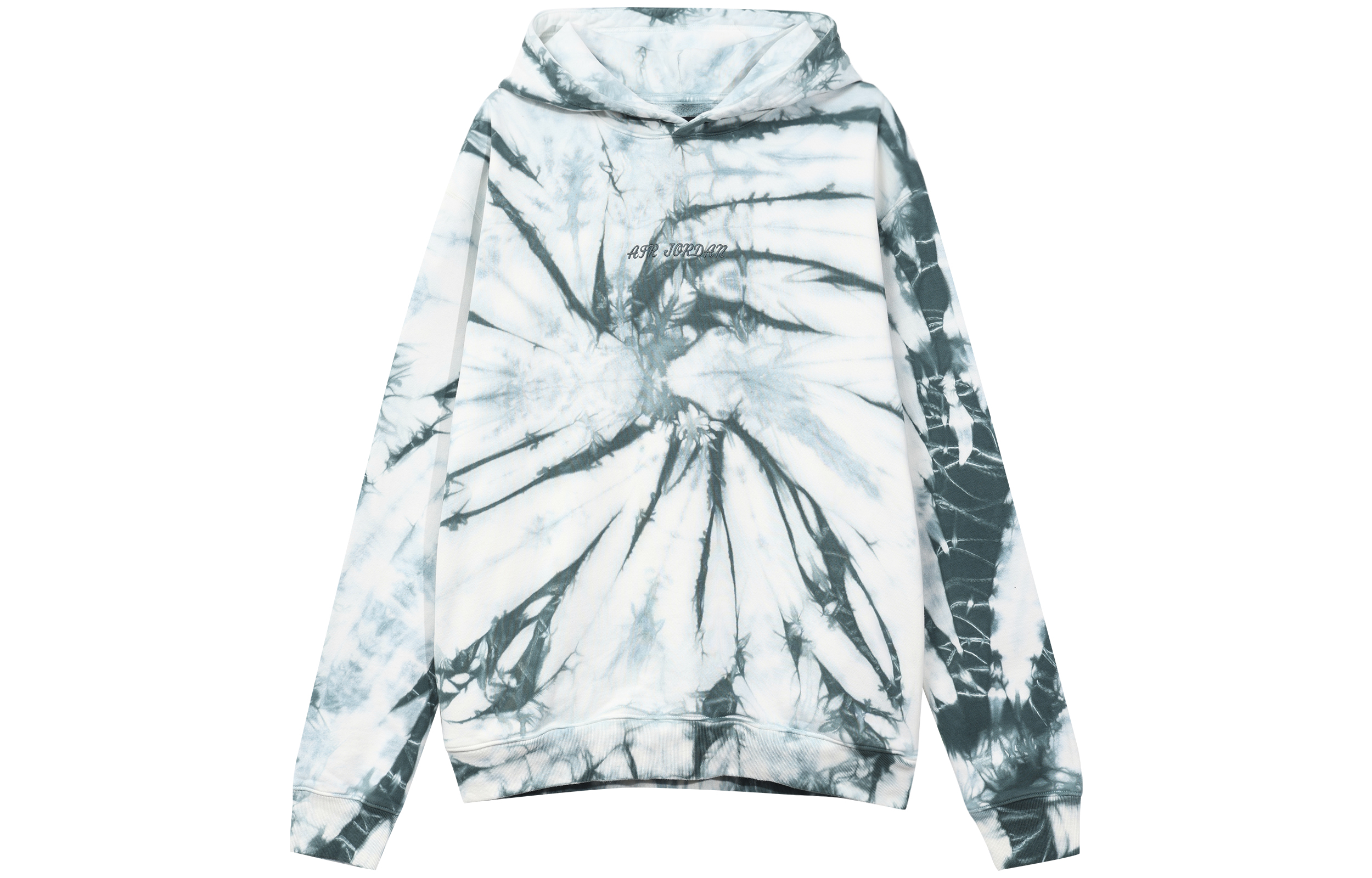 Order Air Jordan Hoodie Ikat Celup Hijau dengan Cetakan Logo Hadiah. DR2647-133