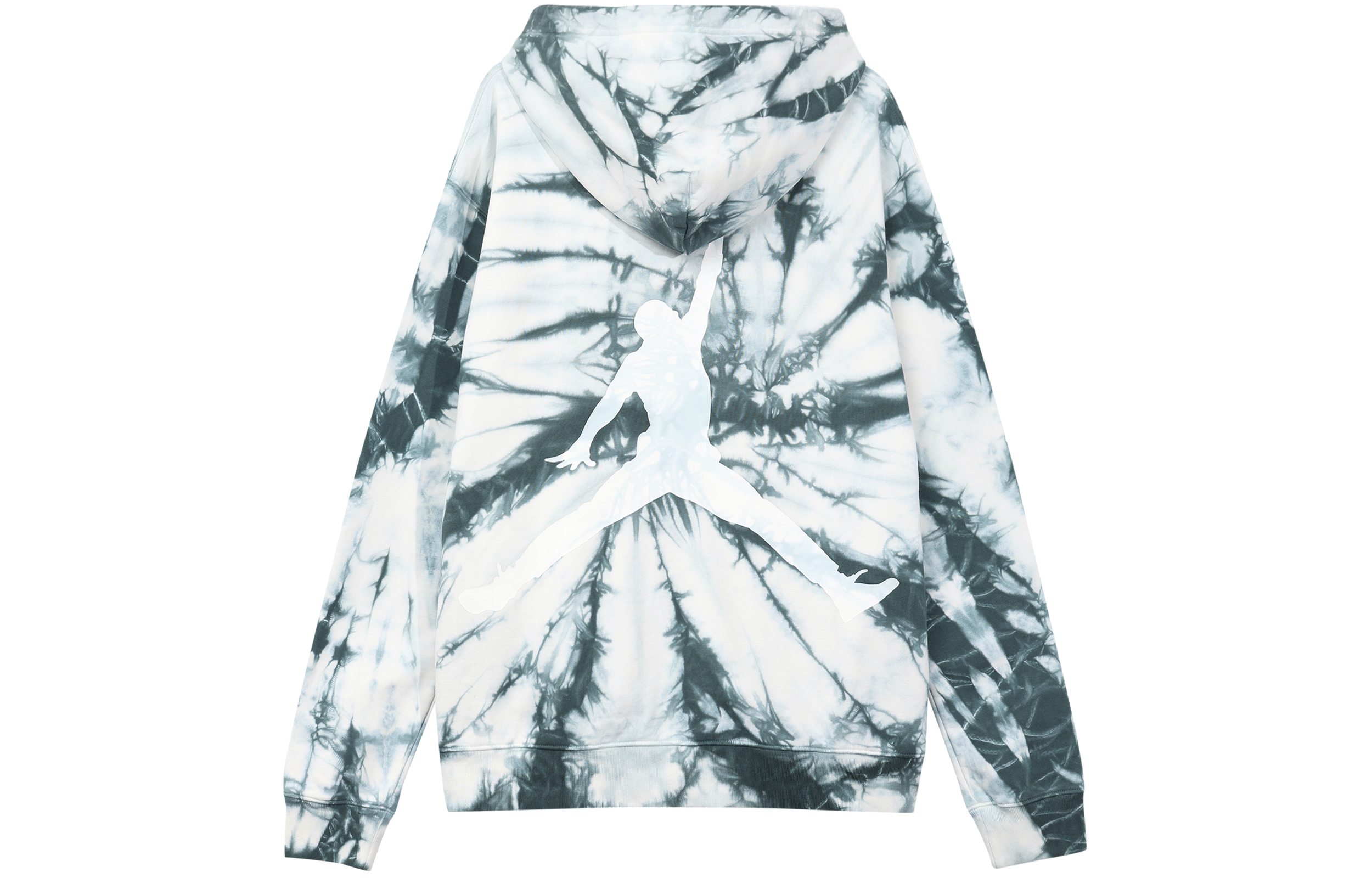 Lookbook Air Jordan Hoodie Ikat Celup Hijau dengan Cetakan Logo Hadiah. DR2647-133