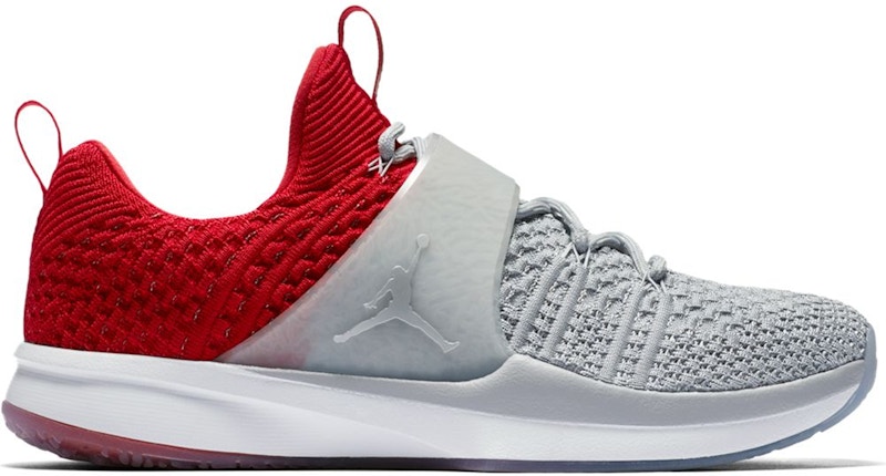 Air Jordan Trainer 2 Flyknit 'Grey Red' 921210-004