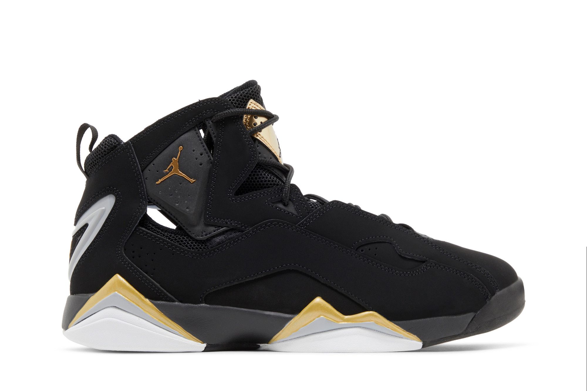 Air Jordan True Flight 'Black Metallic Gold' 342964-070