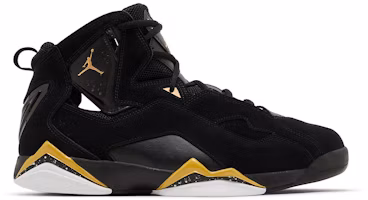 Air Jordan True Flight 'Black Metallic Gold Speckled' 342964-072 Air Jordan True Flight 'Black Metallic Gold Speckled' 342964-072