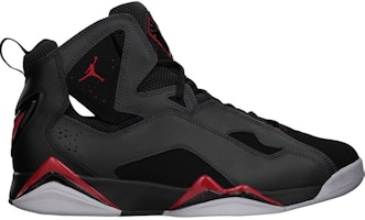 Air Jordan True Flight 'Black Red Grey' 342964-002 Air Jordan True Flight 'Black Red Grey' 342964-002