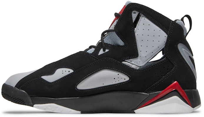 Air Jordan True Flight 'Black Red Grey' 342964-060 Lookbook Air Jordan True Flight 'Black Red Grey' 342964-060