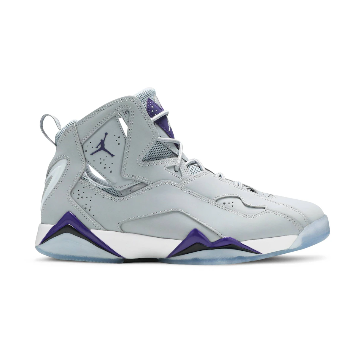 Air Jordan True Flight 'Abu Serigala Ungu' 342964-051