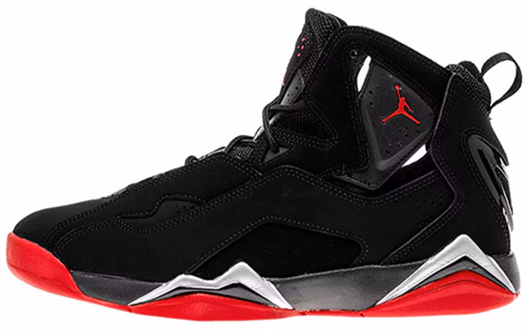 air-jordan-true-flight-black-gym-red-metallic-silver