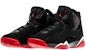 Kasut Air Jordan True Flight Hitam/Merah Gimnastik ‘Perak Metalik 342964-001